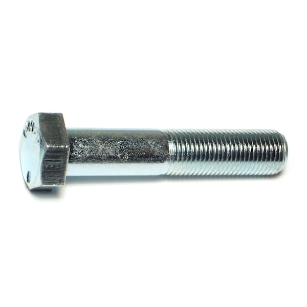 Midwest Fastener Grade 5, 1/2"-20 Hex Head Cap Screw, Zinc Plated Steel, 2-1/2 in L, 5 PK 60046 - main